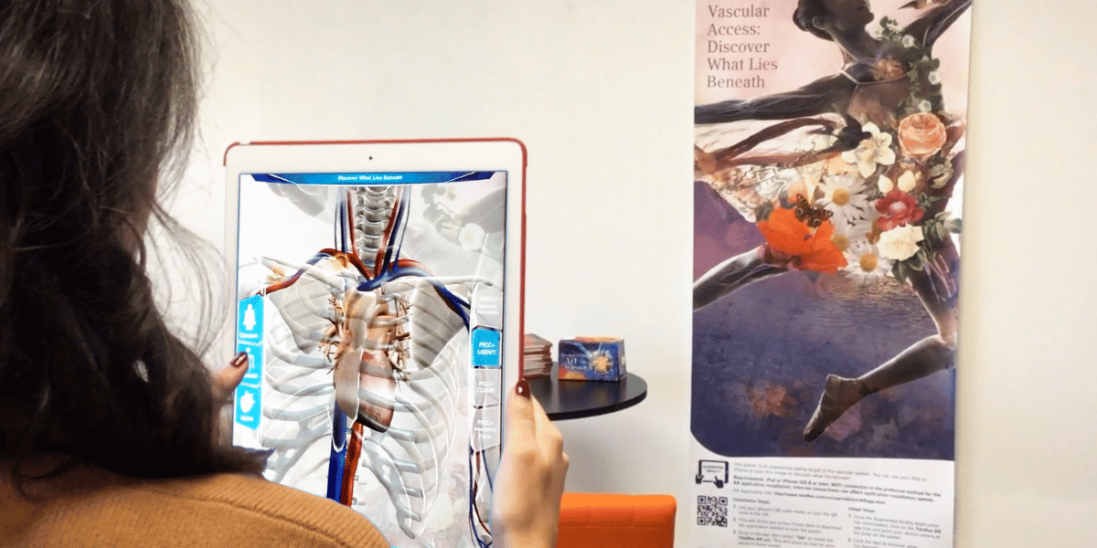 Augmented Reality Showcases How Catheter Devices Are Placed