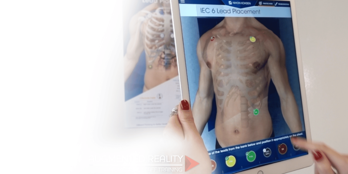 How Augmented Reality Helps Train Hospital Staff on Proper Lead Placement and Patient Monitoring